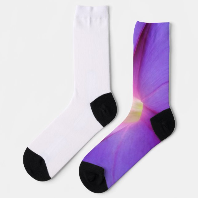 Chaussette Fleur pourpre  (Gauche)