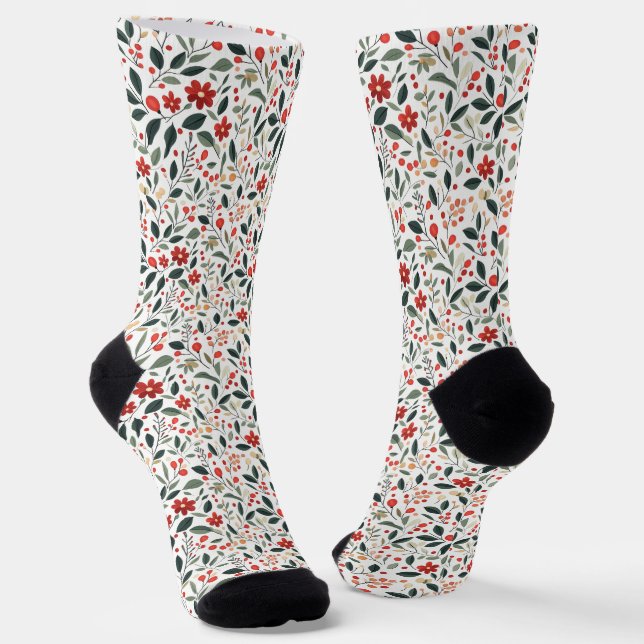 Chaussette Fleurs de printemps (Angulaire)