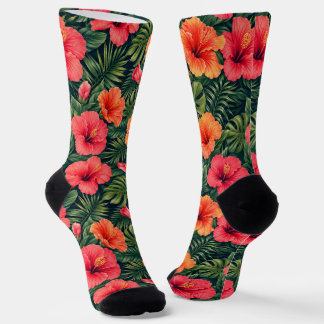 Chaussette Fleurs de Tilleul Tropical Vibrant