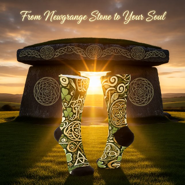 Chaussette Floraison celtique (Créateur téléchargé)