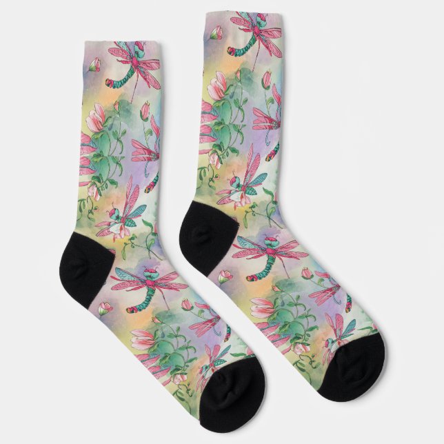 Chaussette Floral Dragonfly (Droite)