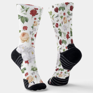 Chaussette Florales fraîches
