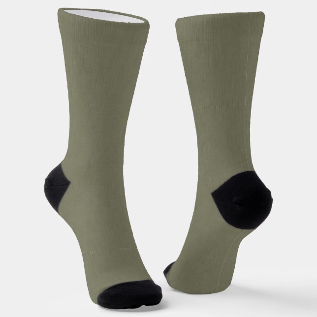 Chaussette Fond texturé vert olive calme et simple  (Angulaire)