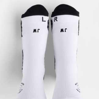 Chaussette Football Club Nom Logo Lecteur Initiales