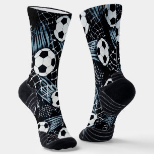 Chaussette Football noir et blanc