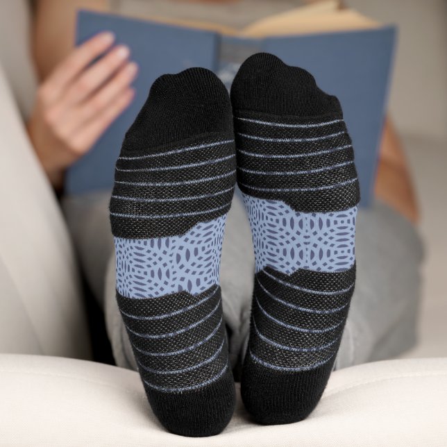 Chaussette formes circulaires motif transparent (Fond)