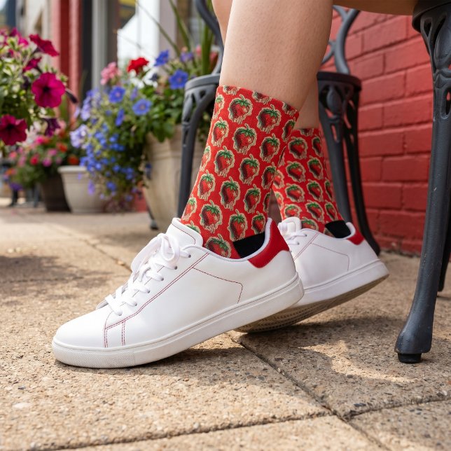 Chaussette Fraise (Créateur téléchargé)