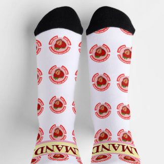 Chaussette Fraises sucrées juteuses Fruit d'été