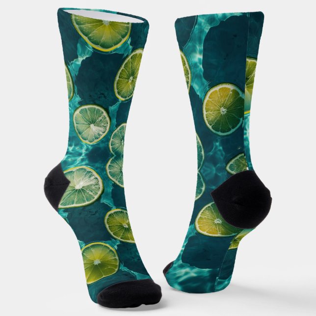 Chaussette Fruit Dans L'Eau 3D Stylisé Par Trreal (Angulaire)