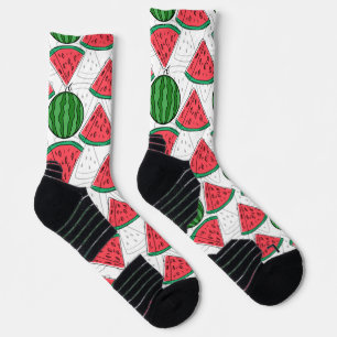 Chaussette Fruit motif transparent motif de surface de frui