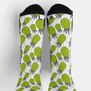 Chaussette Fruit motif transparent   motif de surface de frui