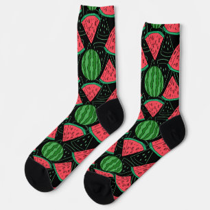 Chaussette Fruit motif transparent motif de surface de frui