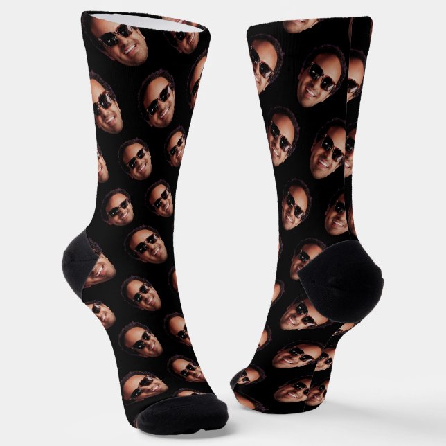 Chaussette Fun Personalized Face Photo (Angulaire)