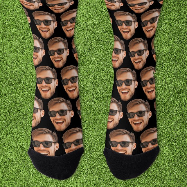 Chaussette Funny Custom Face Photo Crew (Funny Custom Face Photo Crew Socks
)