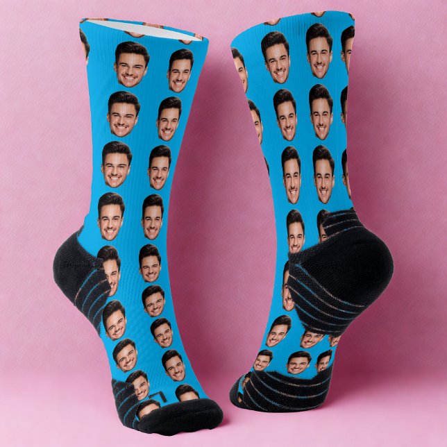 Chaussette Funny Custom Face Socks with Your Photo (Créateur téléchargé)