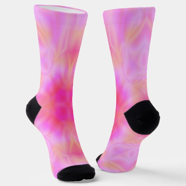 Chaussette Fusée rose (Angulaire)
