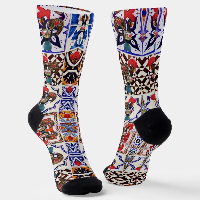 Chaussette Galo de Barcelos, Portugal (Angulaire)