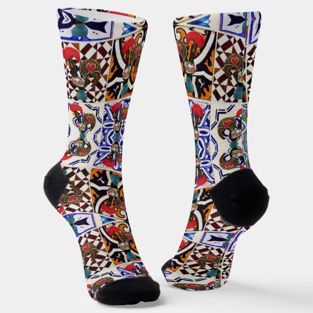 Chaussette Galo de Barcelos, Portugal (Angulaire)
