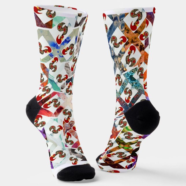 Chaussette Galo de Barcelos, Portugal (Angulaire)