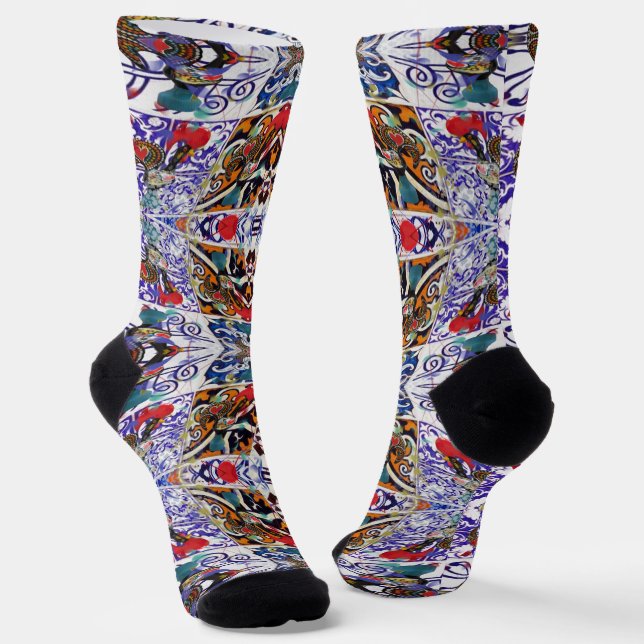 Chaussette Galo de Barcelos, Portugal (Angulaire)