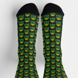 Chaussette Game Over, Level Up : Aventure de bloc de pixel ré