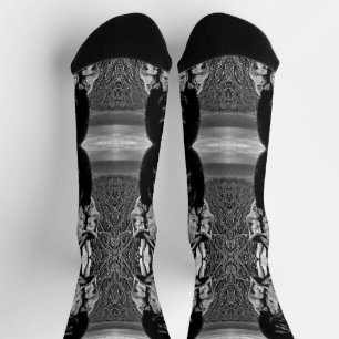 Chaussette Garçon esquimau d'Alaska USA vintage