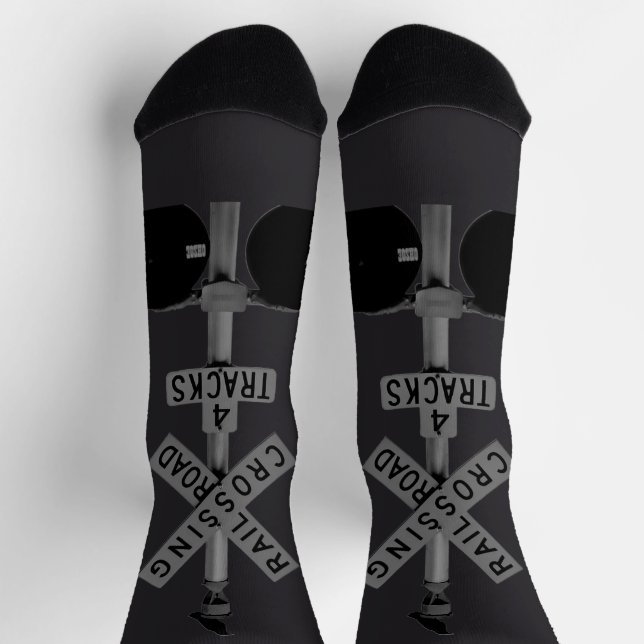 Chaussette Garde-corbeau rustique urbain (Haut)