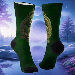 Chaussette Gardien de la Grove : Homme vert