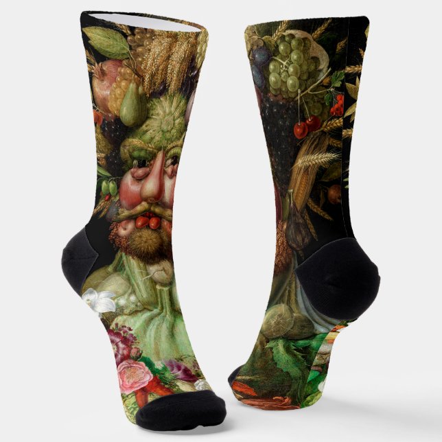 Chaussette Giuseppe Arcimboldo - Vertumnus (Angulaire)