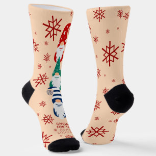 Chaussette Gnome de Noël Hygge pour les fêtes de neige