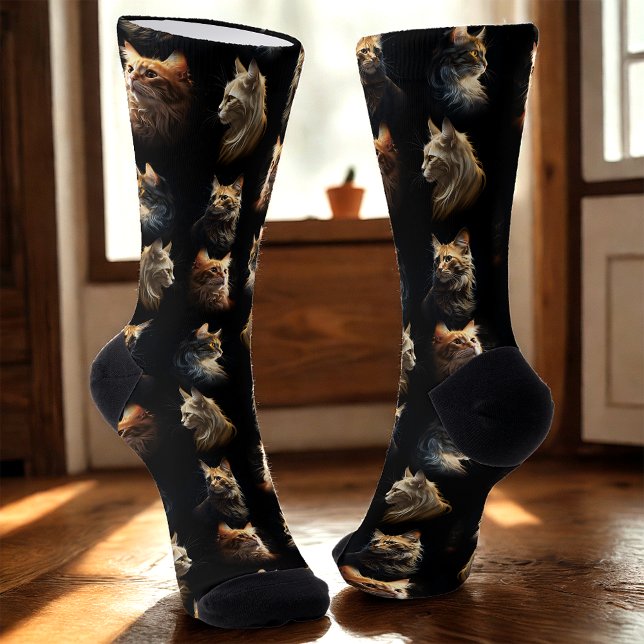 Chaussette Golden Cats (Créateur téléchargé)
