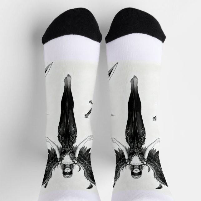 Chaussette Gothique sombre (Haut)