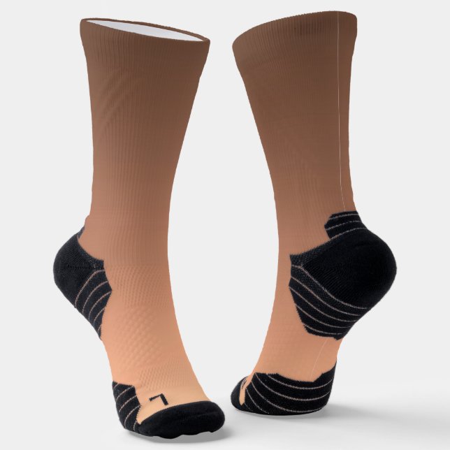 Chaussette Gradient Peach - light to deep | Seasonal Moods | (Angulaire)