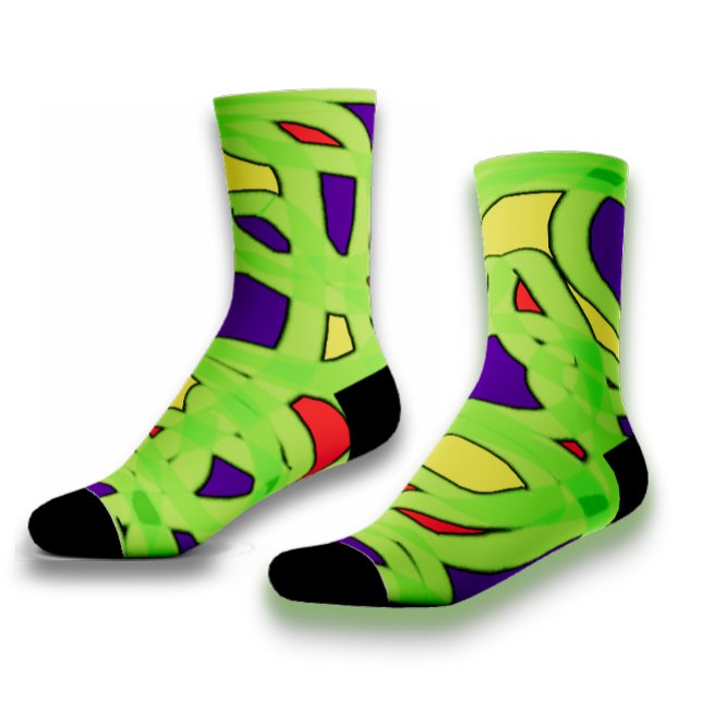 Chaussette Graffiti Pop Art (Créateur téléchargé)