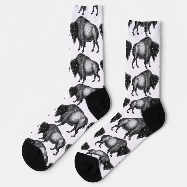 Chaussette Grand Bison Buffalo Thunder_Cove (Gauche)