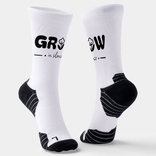 Chaussette Grandir dans le silence (Angulaire)
