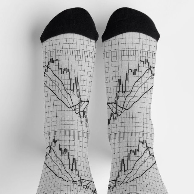 Chaussette Graphique du marché des Stocks de chandeliers (Haut)