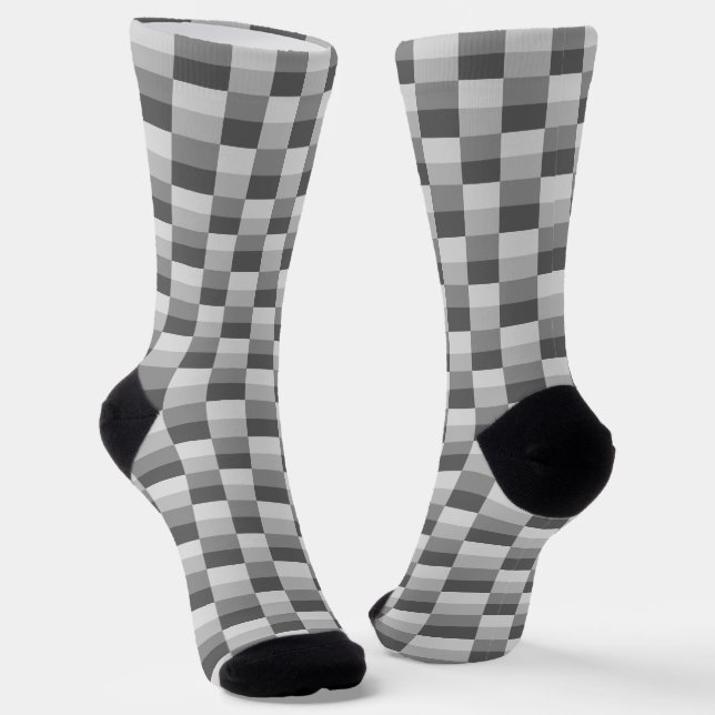 Chaussette Gray Shades Color (Angulaire)