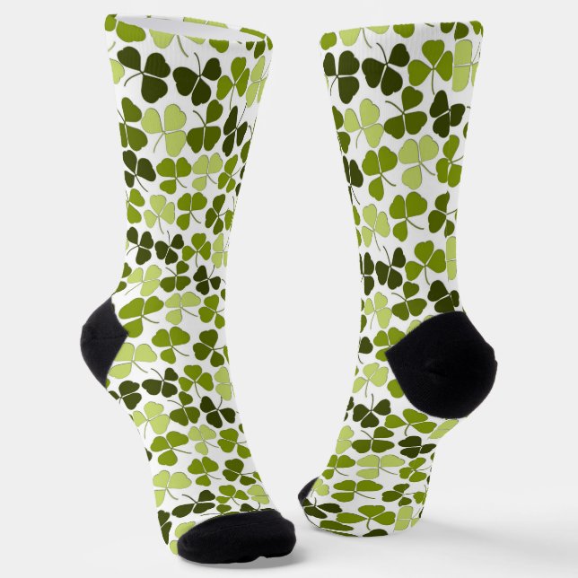 Chaussette Green Clover in a Variety of Shades (Angulaire)