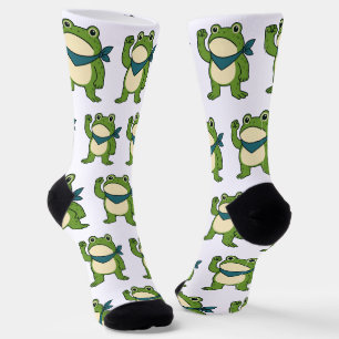 Chaussette Grenouilles Contre le Fascisme Manifestation de Gr