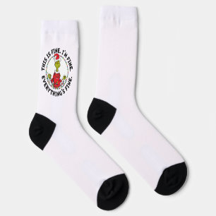 Chaussette Grinch Tout va bien
