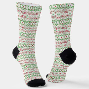 Chaussette Groovy Funky Tie Dye Noël Boho Hippie Mandala