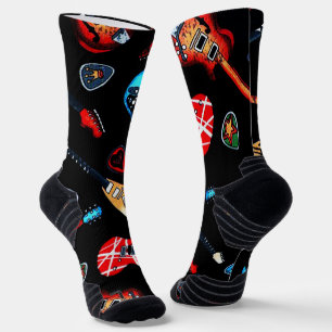 Chaussette Guitares rock électriques