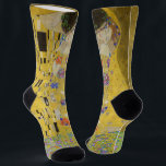 Chaussette Gustav Klimt - Le baiser<br><div class="desc">The Kiss / Der Kuss - Gustav Klimt en 1907-1908</div>