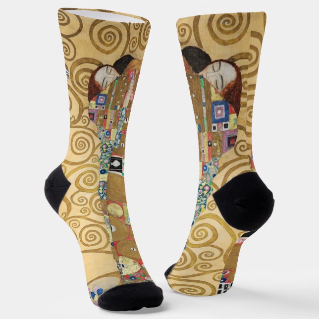 Chaussette Gustav Klimt - Réalisation, Stoclet Frieze (Angulaire)