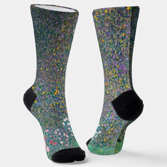 Chaussette Gustav Klimt - Roseraies sous les Arbres (Angulaire)