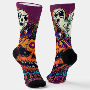 Chaussette Halloween, Citrouille Démission : Nuit des Fantôme