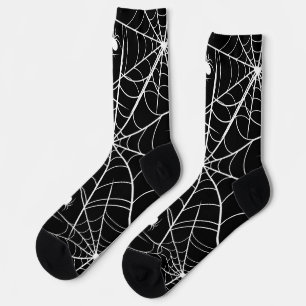 Chaussette Halloween Spider Web