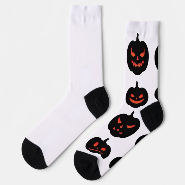 Chaussette Happy Halloween (Gauche)