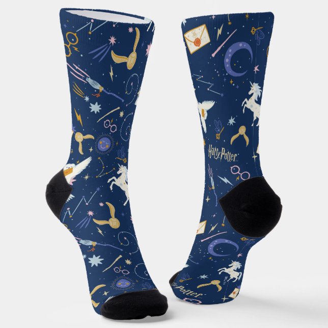 Chaussette HARRY POTTER™ Motif icône du solstice d'été (Angulaire)